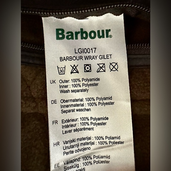 NWTs Barbour Women’s Wray Quilted Gilet/Vest. Black. Sz. 4 US (8 UK) - Picture 7 of 16